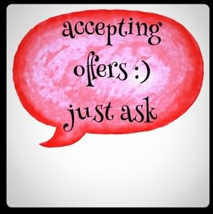 Accepting all reasonable offers😊